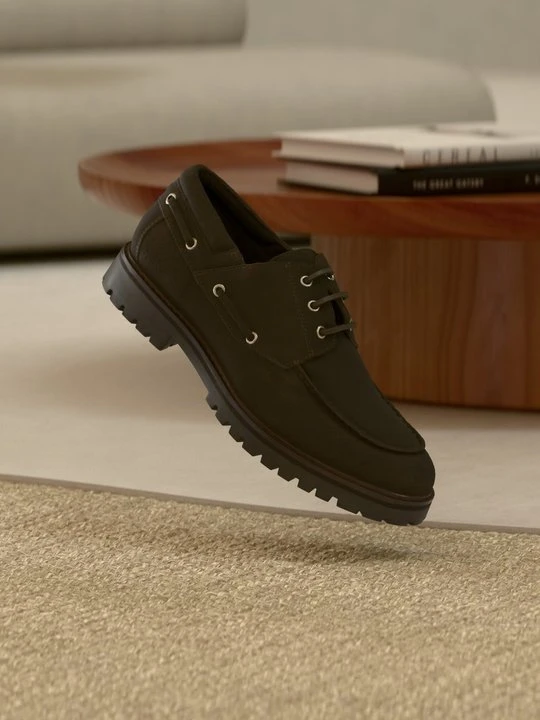 Zdjęcie produktu Buty żeglarskie Zign By Zalando ciemnobrązowy