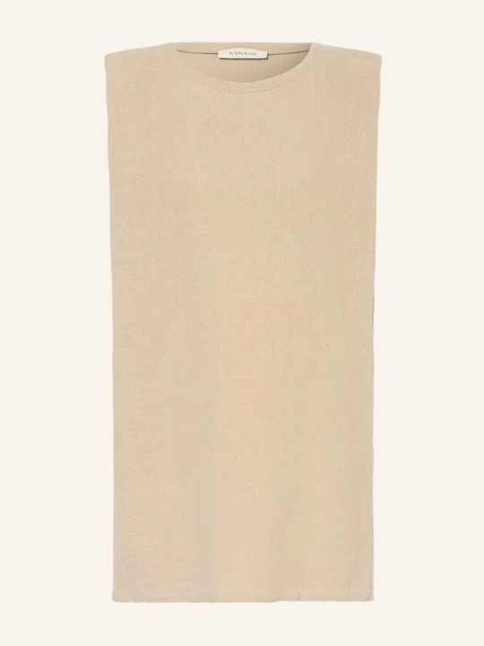 Zdjęcie produktu By Aylin Koenig Sukienka Debbie Petite Z Lnu beige
