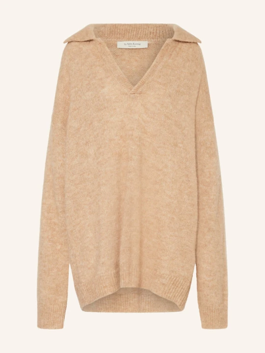 Zdjęcie produktu By Aylin Koenig Sweter Lian Z Dodatkiem Alpaki beige