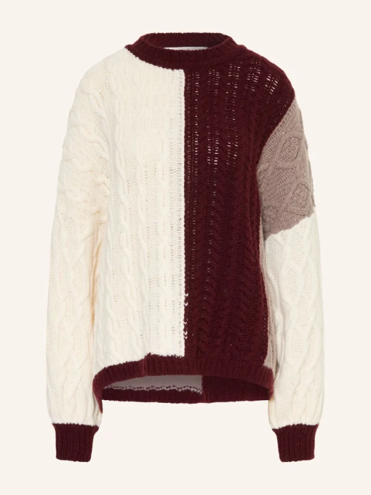 Zdjęcie produktu By Aylin Koenig Sweter Oversize Lisbeth weiss biały