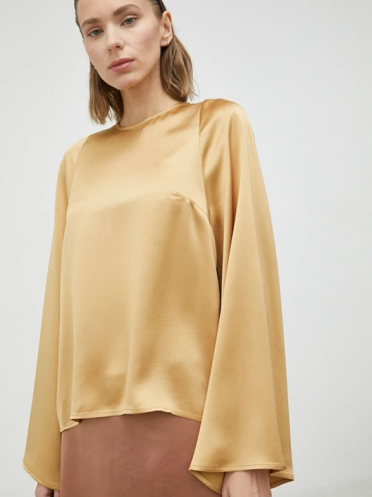 Zdjęcie produktu By Malene Birger bluzka Brynnas żółty