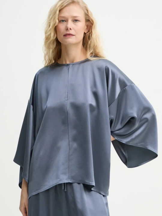 Zdjęcie produktu By Malene Birger bluzka CICIE niebieski