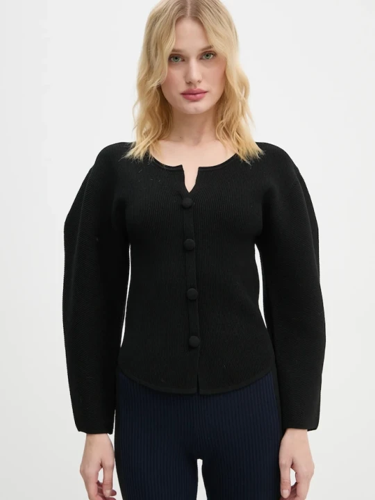 Zdjęcie produktu By Malene Birger kardigan FRANCINAS czarny