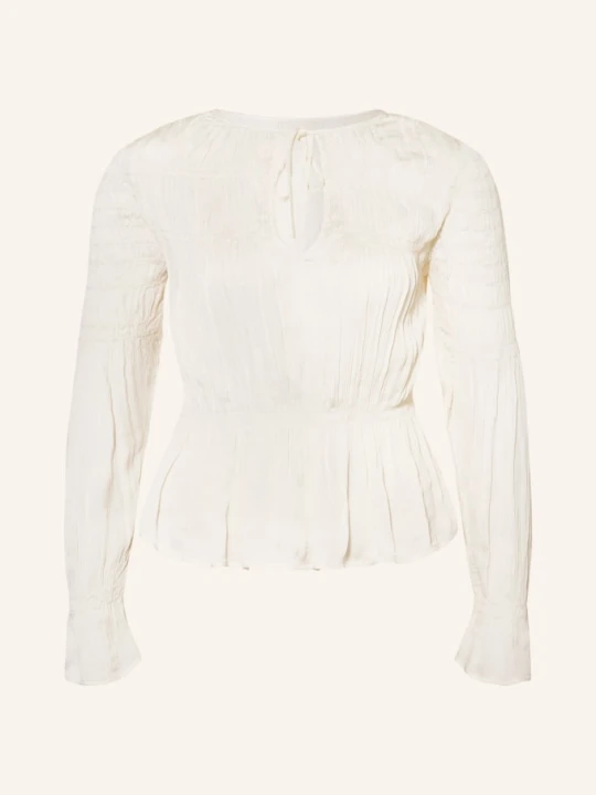 Zdjęcie produktu By Malene Birger Koszulka Z Długim Rękawem Ovas beige BIAŁY