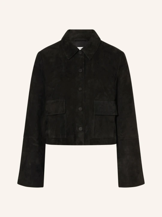 Zdjęcie produktu By Malene Birger Kurtka Skórzana Annie schwarz CZARNY