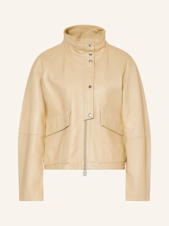Zdjęcie produktu By Malene Birger Kurtka Skórzana Suzanne beige