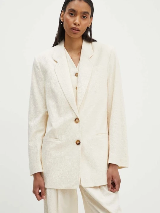 Zdjęcie produktu By Malene Birger marynarka OPHIE beżowy