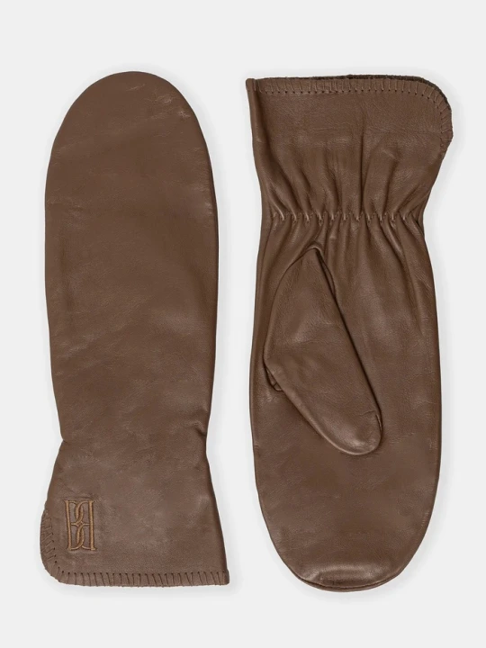 Zdjęcie produktu By Malene Birger rękawiczki GINNYL brązowy