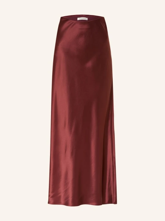 Zdjęcie produktu By Malene Birger Satynowa Spódnica Barbara rot CIEMNOCZERWONY