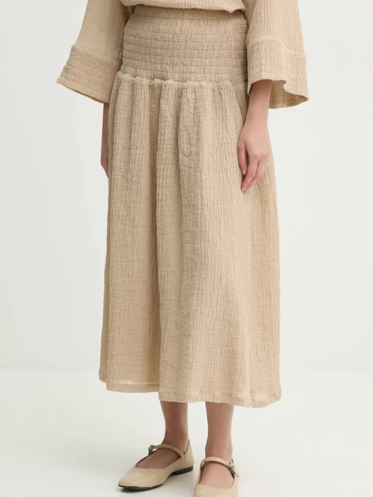 Zdjęcie produktu By Malene Birger spódnica SOL beżowy