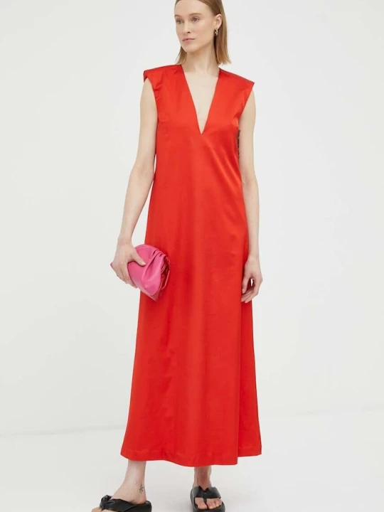 Zdjęcie produktu By Malene Birger sukienka wełniana czerwony