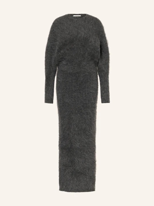 Zdjęcie produktu By Malene Birger Sukienka Z Dzianiny Gislaine Hairy Z Dodatkiem Moheru grau CZIEMNOSZARY