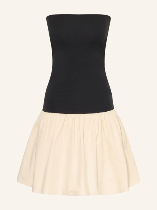 Zdjęcie produktu By Malene Birger Sukienka Z Odkrytymi Ramionami Marcia Z Dżerseju beige