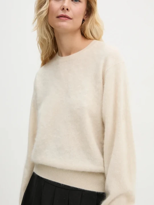 Zdjęcie produktu By Malene Birger sweter kaszmirowy MANTEA beżowy