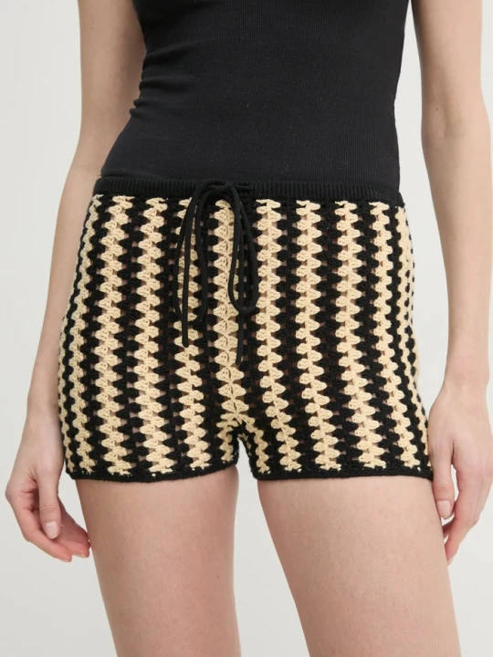 Zdjęcie produktu By Malene Birger szorty bawełniane DOR czarny