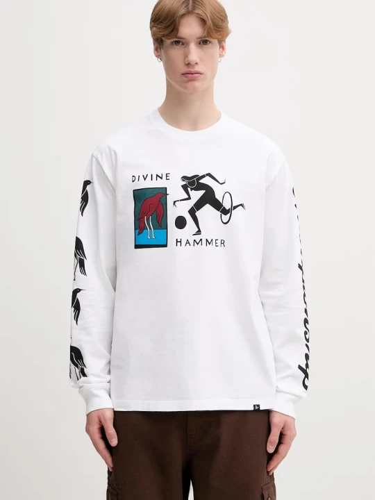 Zdjęcie produktu by Parra Divine hammer longsleeve męski bawełniany