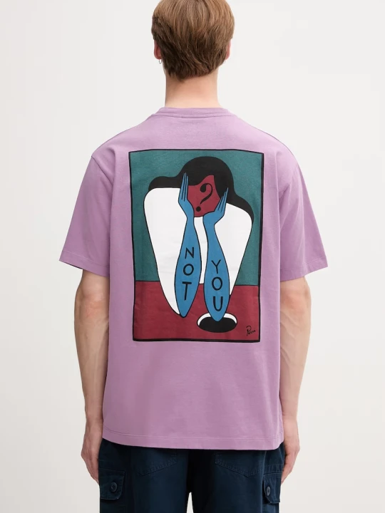 Zdjęcie produktu by Parra Not you T-shirt bawełniany męski