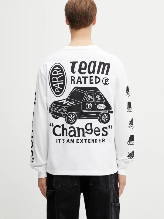 Zdjęcie produktu by Parra Team changes longsleeve męski bawełniany