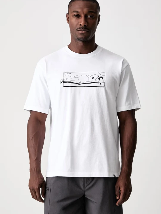 Zdjęcie produktu by Parra Vertical thoughts T-shirt bawełniany męski