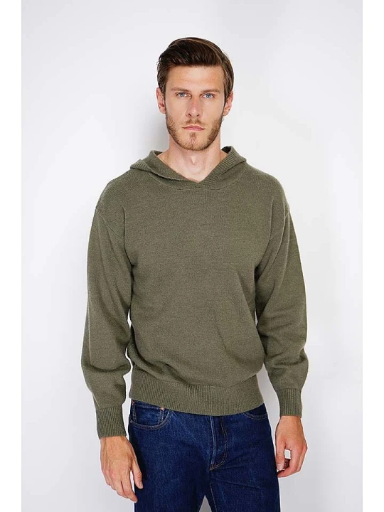Zdjęcie produktu C& Jo Sweter w kolorze khaki rozmiar: 46