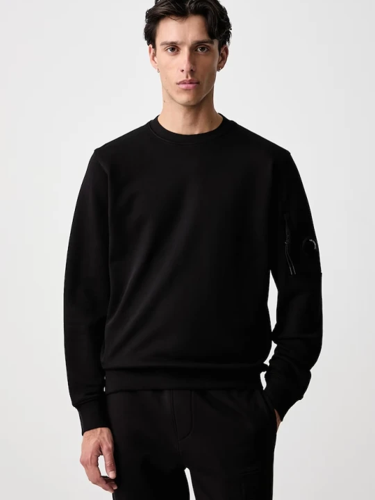 Zdjęcie produktu C.P. Company bluza męska bawełniana czarny