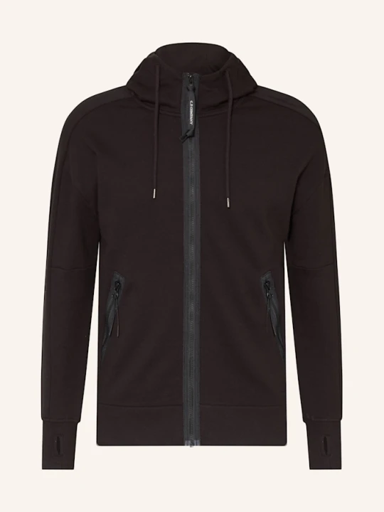 Zdjęcie produktu C.P. Company Bluza Rozpinana schwarz CZARNY