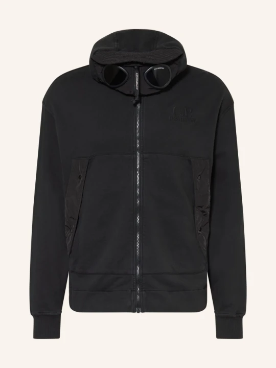 Zdjęcie produktu C.P. Company Bluza Rozpinana schwarz CZARNY