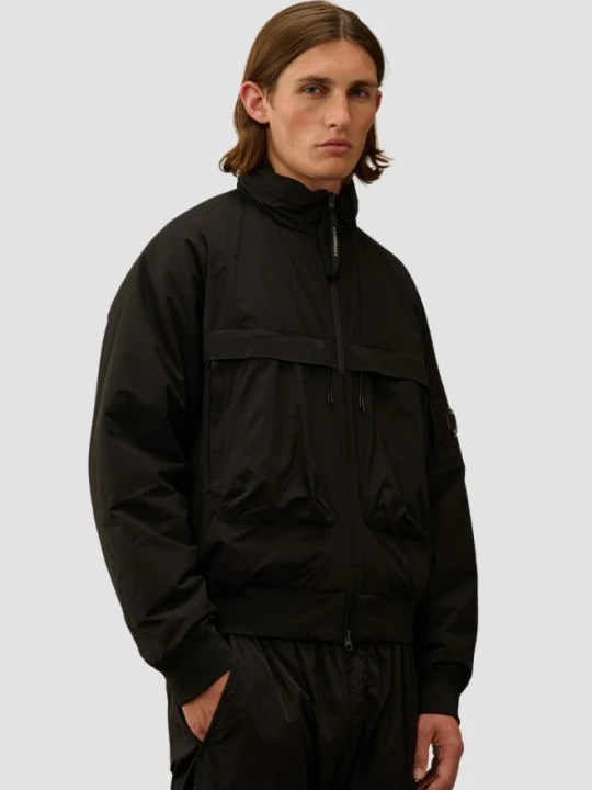Zdjęcie produktu C.P. COMPANY Czarna męska bomberka Short Jacket, Rozmiar M