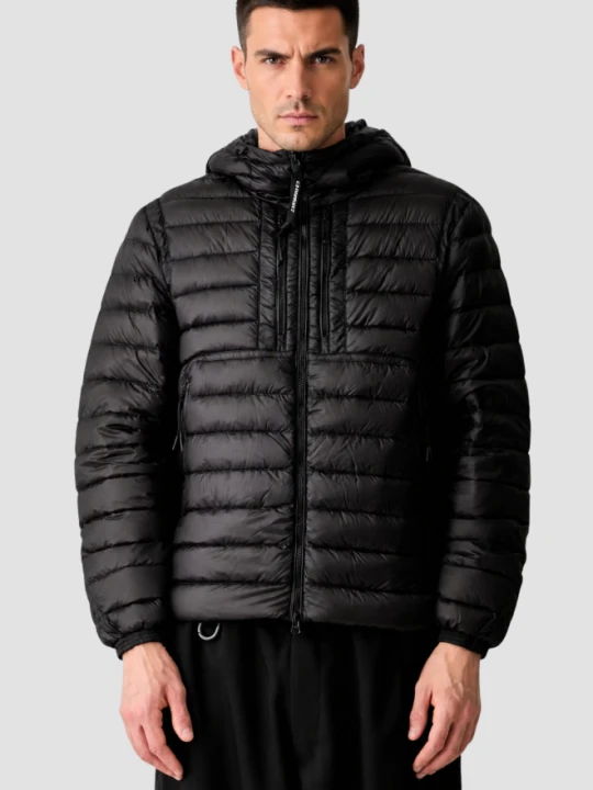 Zdjęcie produktu C.P. COMPANY Czarna męska kurtka puchowa MEDIUM JACKET, Rozmiar M