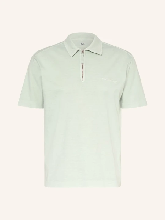 Zdjęcie produktu C.P. Company Koszulka Polo Z Dżerseju blau MIĘTOWY