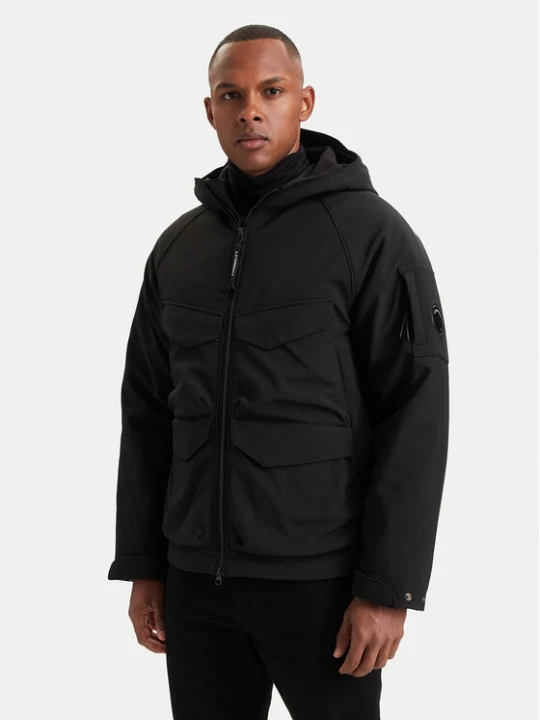 Zdjęcie produktu C.P. Company Parka 21CMOW004A006097A Czarny Regular Fit