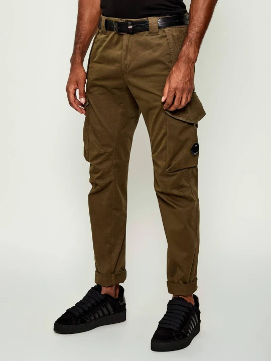 Zdjęcie produktu C.P. Company Spodnie cargo | Regular Fit khaki