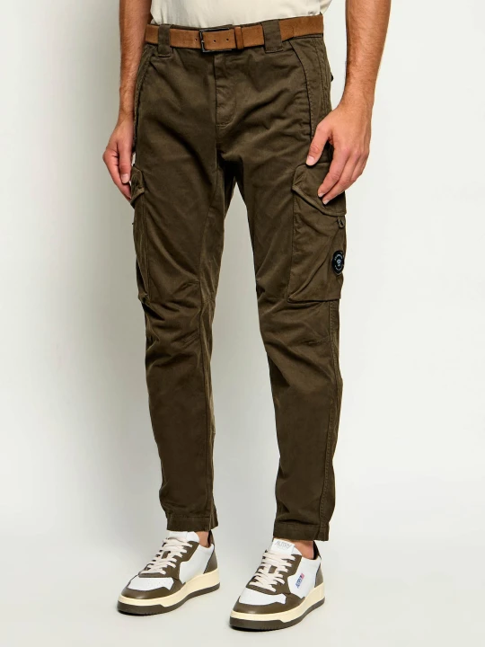 Zdjęcie produktu C.P. Company Spodnie cargo | Regular Fit zielony