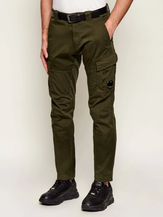 Zdjęcie produktu C.P. Company Spodnie cargo | Slim Fit zielony