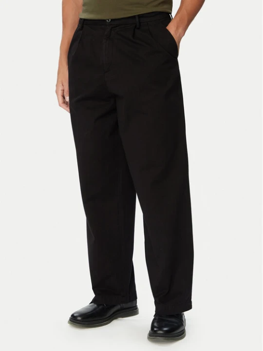 Zdjęcie produktu C.P. Company Spodnie materiałowe 21CMPA252A110458G Czarny Loose Fit