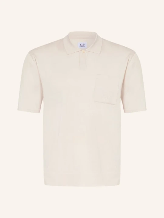 Zdjęcie produktu C.P. Company Sweter Polo weiss KREMOWY