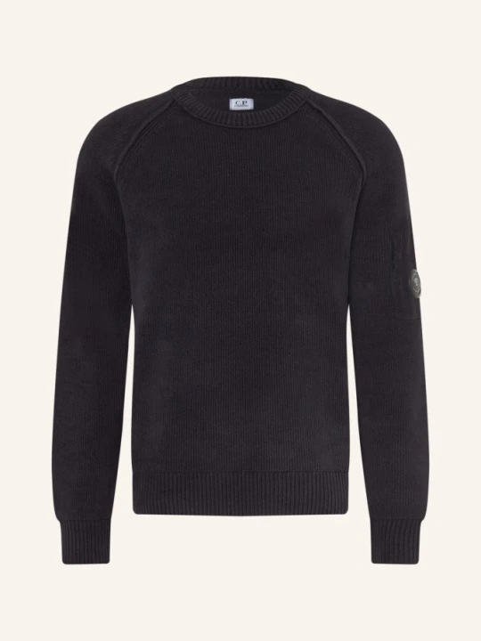 Zdjęcie produktu C.P. Company Sweter schwarz GRANATOWY