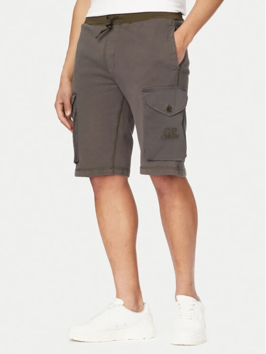 Zdjęcie produktu C.P. Company Szorty sportowe 18CMSB160A006090M Szary Regular Fit