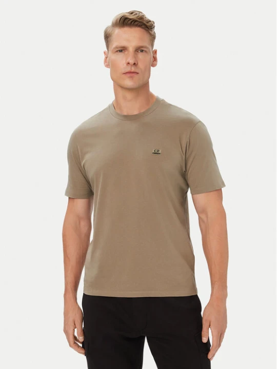 Zdjęcie produktu C.P. Company T-Shirt 21CMTS726A005100W Beżowy Regular Fit