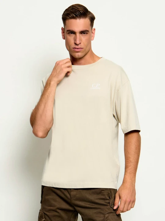 Zdjęcie produktu C.P. Company T-shirt | Comfort fit beżowy