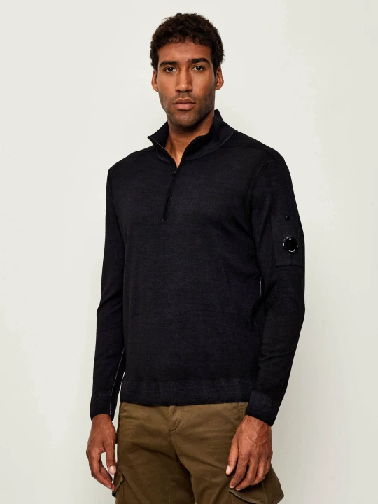 Zdjęcie produktu C.P. Company Wełniany sweter | Regular Fit czarny