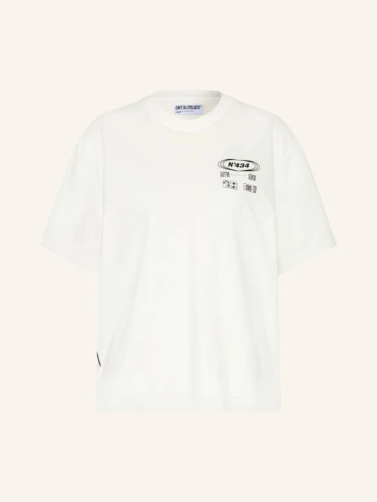 Zdjęcie produktu Café Du Cycliste Koszulka Col D'eze weiss biały