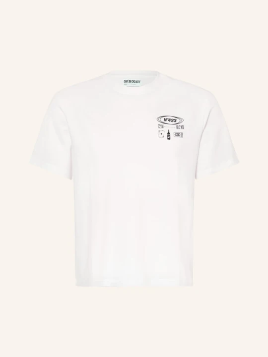 Zdjęcie produktu Café Du Cycliste Koszulka Col Sa Calobra weiss biały