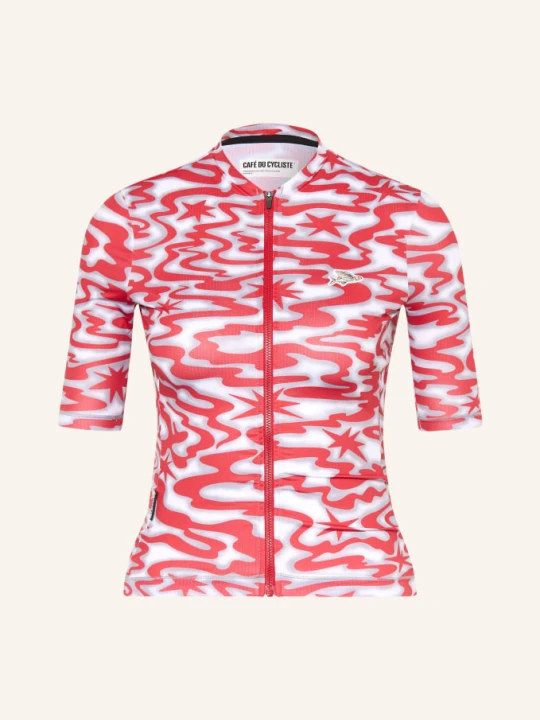 Zdjęcie produktu Café Du Cycliste Koszulka Kolarska Laurette rot