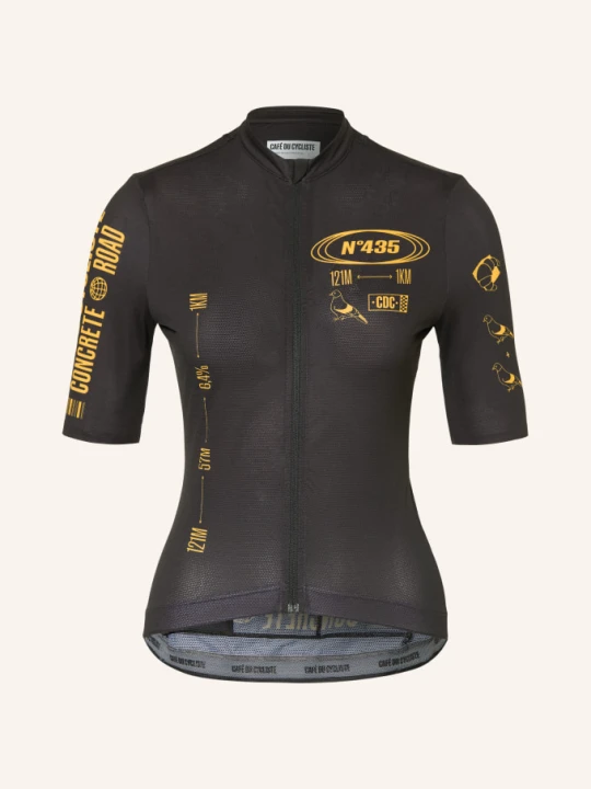 Zdjęcie produktu Café Du Cycliste Koszulka Kolarska Paris schwarz czarny