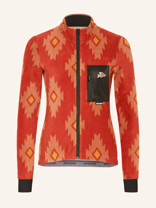 Zdjęcie produktu Café Du Cycliste Koszulka Rowerowa Solange orange