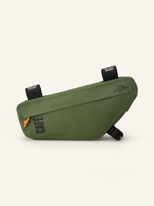 Zdjęcie produktu Café Du Cycliste Sakwa Rowerowa Frame Bag gruen KHAKI