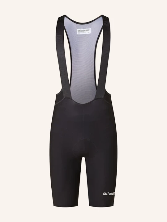Zdjęcie produktu Café Du Cycliste Spodenki Kolarskie Z Szelkami I Wyściełaną Wkładką Marinette schwarz CZARNY