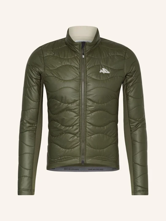 Zdjęcie produktu Café Du Cycliste Termiczna Kurtka Kolarska Albertine gruen KHAKI