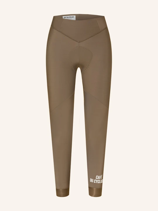 Zdjęcie produktu Café Du Cycliste Termiczne Spodenki Kolarskie Theresa Z Wyściełaną Wkładką braun KHAKI